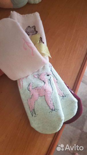 Детские махровые носки H&M 3 пары размер 25/27