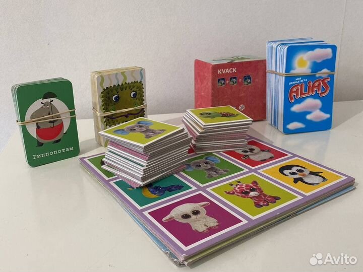 Игры детские Alias kvack Головоноги Зверометр и др