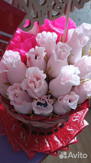 Букеты из конфет