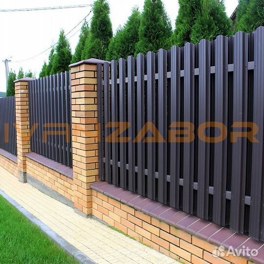 Заборы для коттеджей в Комсомольске