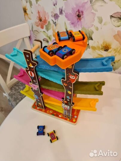 Трек гонки для малышей