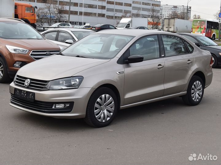 Volkswagen Polo 1.6 AT, 2019, 55 781 км