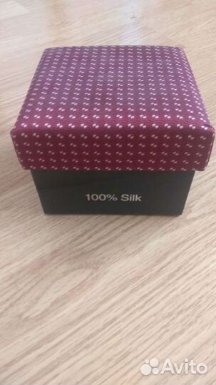 Галстук, платок, запонки. Набор