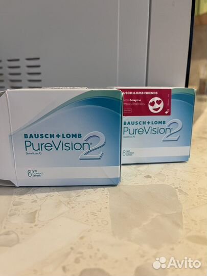 Продам контактные линзы на -2.00