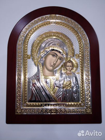 Икона серебро