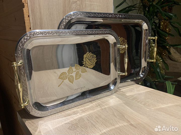 Набор подносов 2 шт