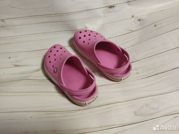 Сабо Crocs с 13 для девочки