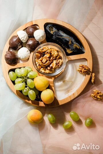 Менажница деревянная