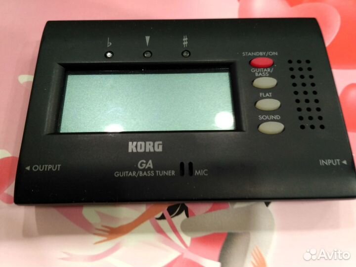 Тюнер для настройки гитары Corg GA-40