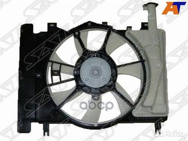 Диффузор радиатора в сборе toyota vitz/yaris/RA