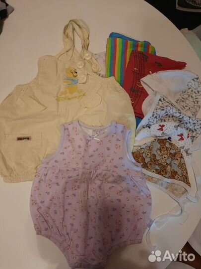 Детские вещи пакетом на девочку 74 -104