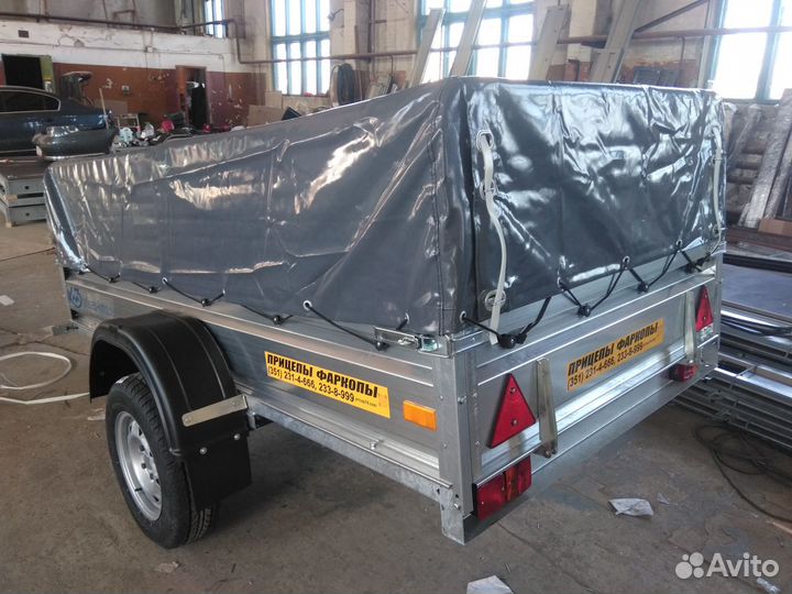 Прицеп 7194 С1 (2.5х1,3) с тентом