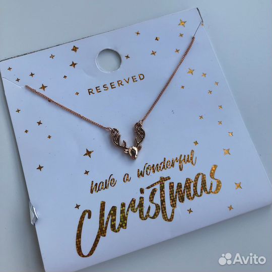 Подвеска олень reserved