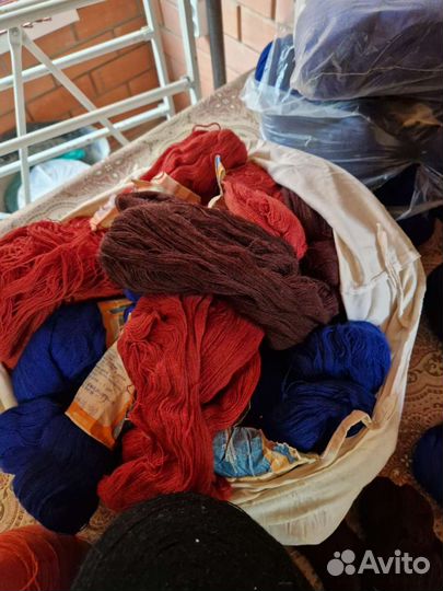 Пряжа для вязания шерсть СССР
