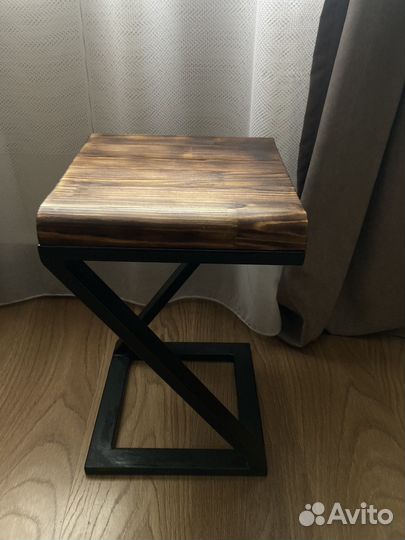 Табурет в стиле лофт