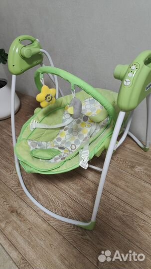 Электрокачели и шезлонг 2 в 1