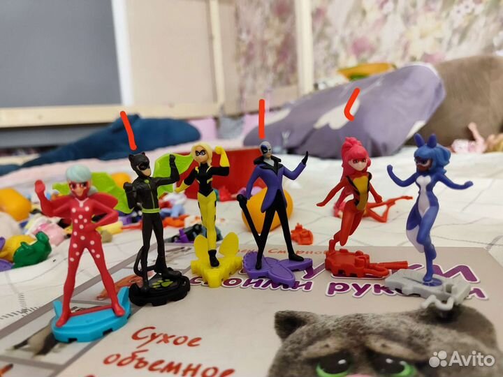 Игрушки из киндера леди баг продажа