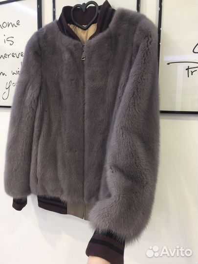 Новый норковый бомбер