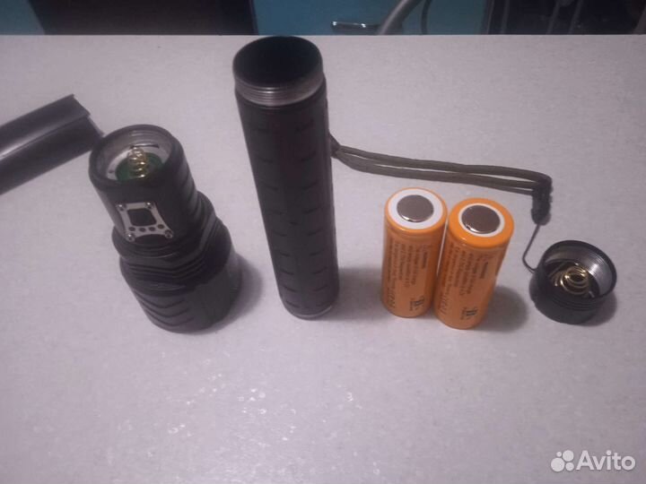 Мощный ручной фонарь