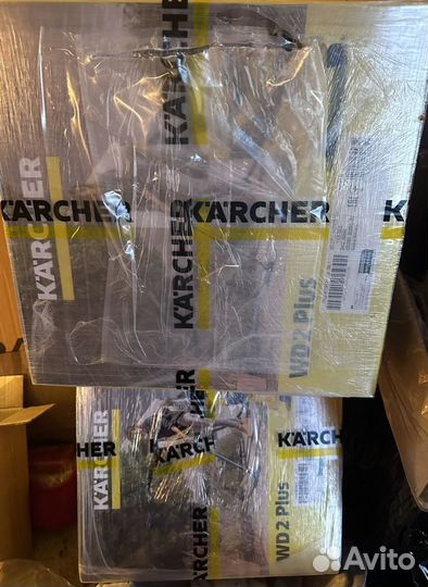 Пылесос хозяйственный Karcher WD-2 plus