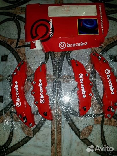 Накладки на тормозные суппорта