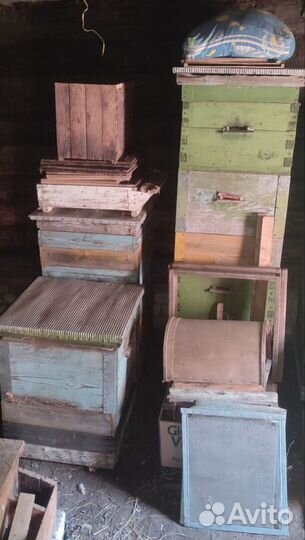 Ульи медогонка, инвентарь для пчел