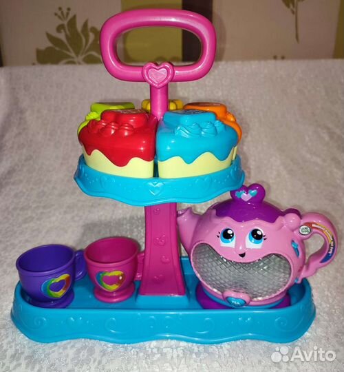 Поющий чайник с тортом USA