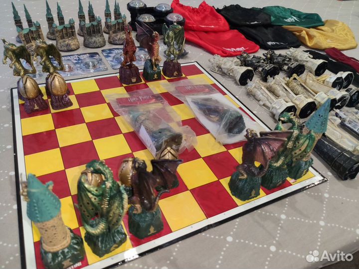Шахматы Гарри Поттер, комплектующие