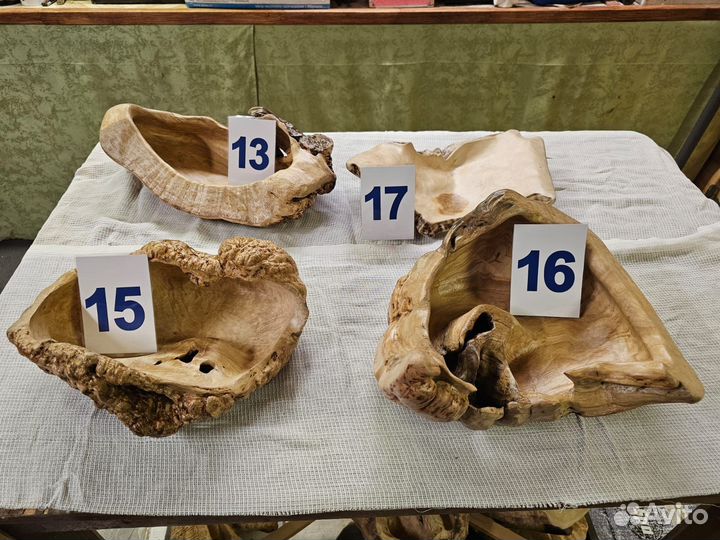 Деревянняе вазы,берёзовый сувель,кап