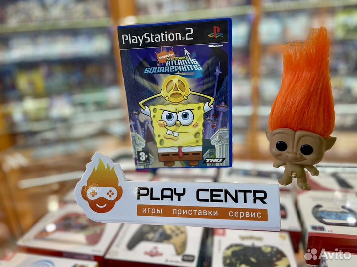 PS2 Spongebobs Atlantis Squarepantis б/у