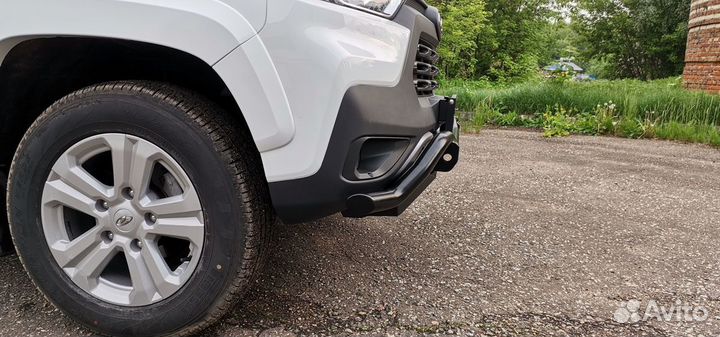 Силовой бампер передний Niva Travel RIF123-10076