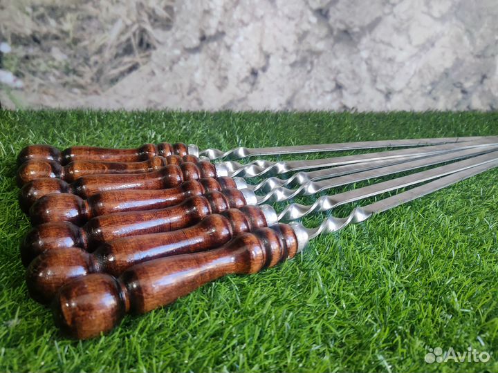 Шампура деревянная ручка