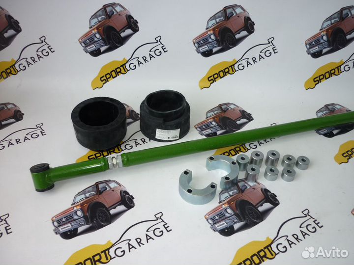 Лифт-комплект +5 см Нива 4х4 бюджетный