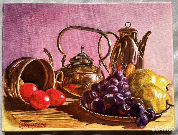Картина маслом на холсте (30см х 40см)