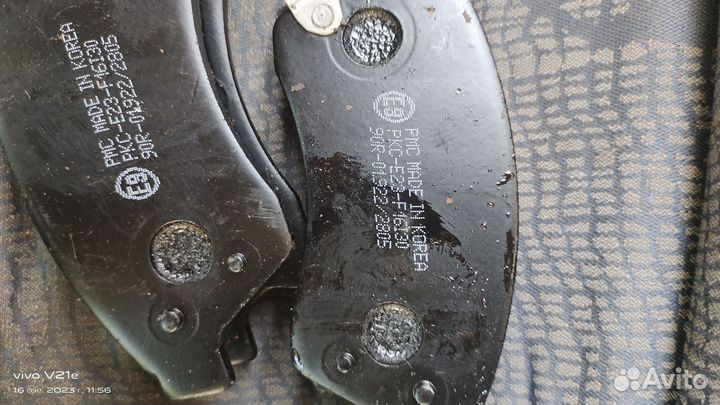 Тормозные колодки opel astra