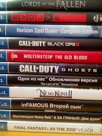 PS4 диски лицензионные игры Sony PlayStation 4