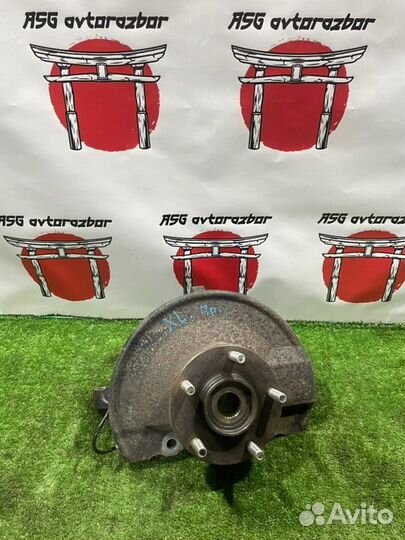 Кулак поворотный передний правый Mitsubishi