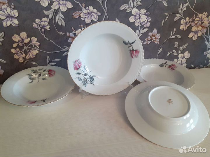 Фарфоровые тарелки чехия