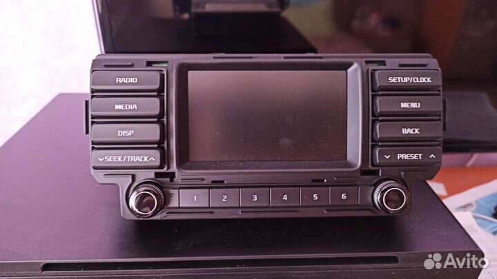 Магнитола на киа рио 4