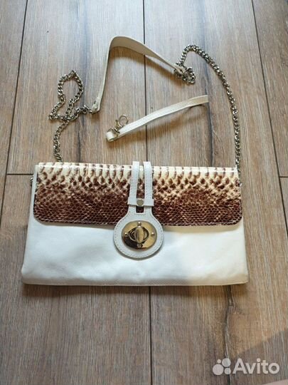 Клатч натуральная кожа