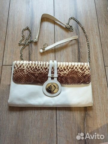 Клатч натуральная кожа