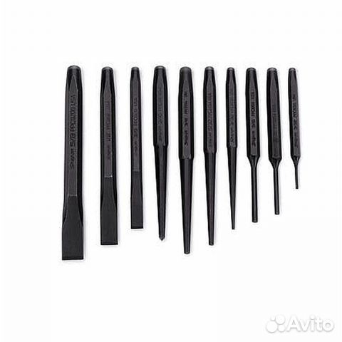 Комплект зубил, выколоток Snap-on 11 шт. в матерча