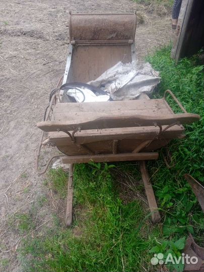 Сани для лошади 1850г