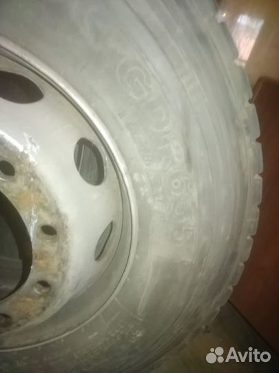 Шины на дисках 315/70 R22.5 GDR655