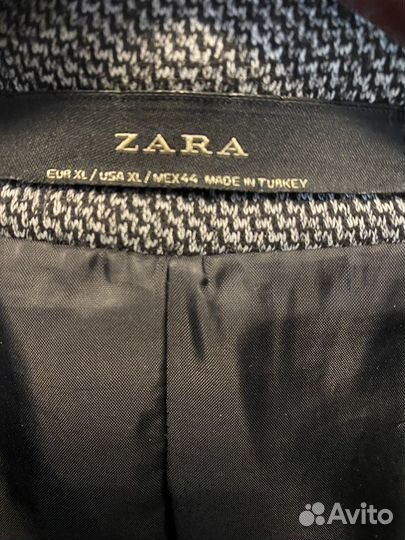 Пальто легкое мужское zara 50