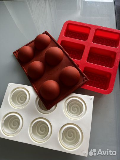 Формочки силиконовые для мыла