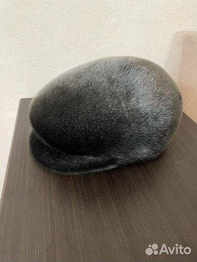 Меховая мужская кепка из нерпы