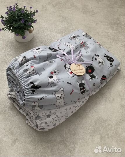 Простынь на резинке