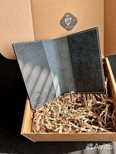 Подарочный набор обложка на паспорт и кошелек