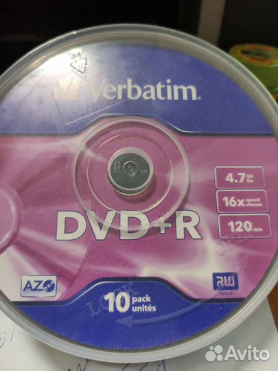Диск dvd-r, dvd-rw (болванка)